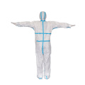 Nonwoven fabric medical isolation protective clothing